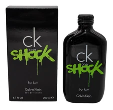 Ck One Shock for Him by Calvin Klein 6.7 oz EDT Cologne for Men New In Box