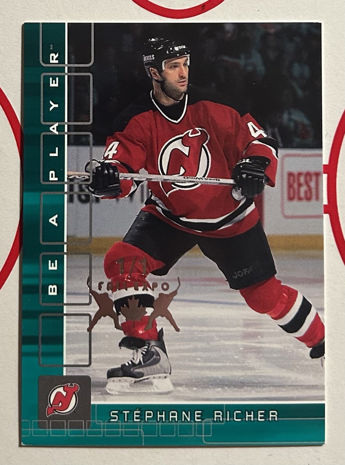 2001-02 In the Game Be A Player Memorabilia - Emerald #491 Stephane ...