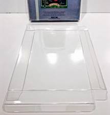 3 VECTREX Box Protectors  Perfect Fit!  Crystal Clear Custom Game Cases CIB