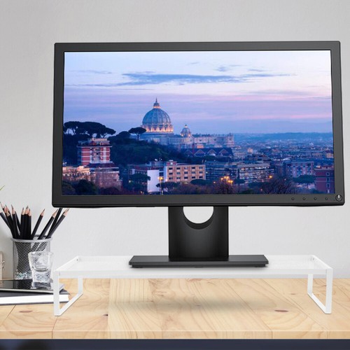 Étagère surélevée pour ordinateur rehausseur de bureau pour moniteur support ordinateur portable - Photo 9/12