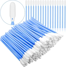 200 Pieces Foam Swab Cleaning Swab Foam Tips Sponge Stick for Inkjet Printer Pri