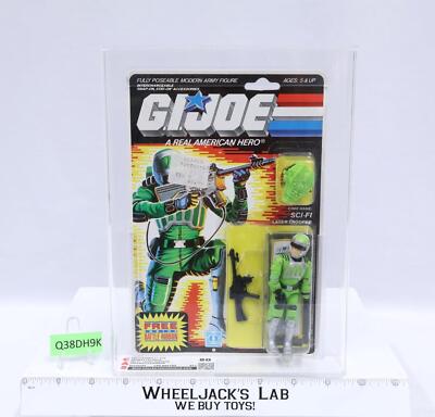 Sci-Fi CAS GRADED 80 80/85/85 34 Back GI Joe 1986 Hasbro NEW