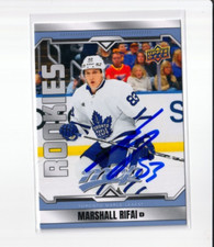 MARSHALL RIFAI autographed SIGNED '24/25 TORONTO MAPLE LEAFS  