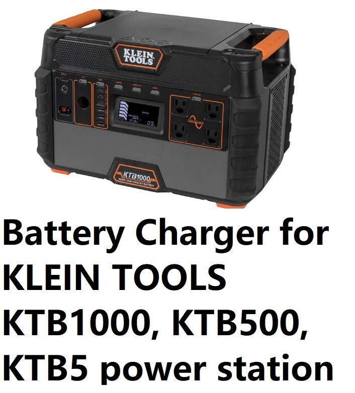🔥AC Adapter charger For Klein Tools KTB1000 KTB500 KTB5 power