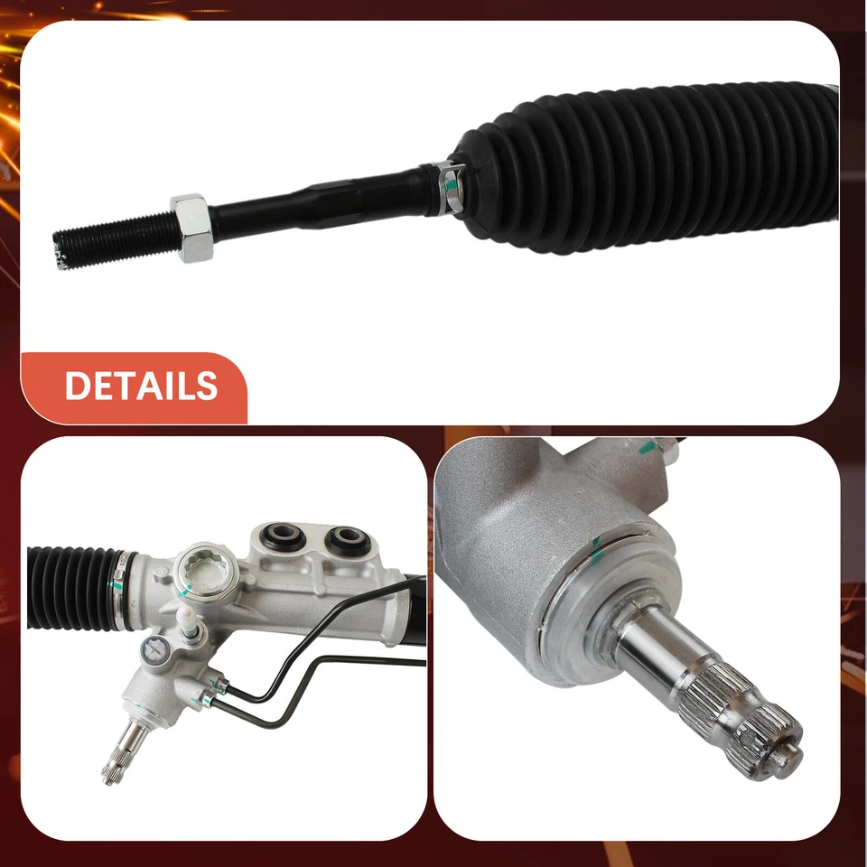 Conjunto de cremallera y piñón de dirección asistida de 5,6 L para Nissan Armada Titan Infiniti QX56 Foto 4 de 4