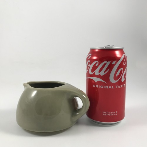 ONEIDA RUSSEL WRIGHT "OYSTER GRAY" FAMILY SIZE CREAMER - Ceramic, Stackable - Picture 6 of 6