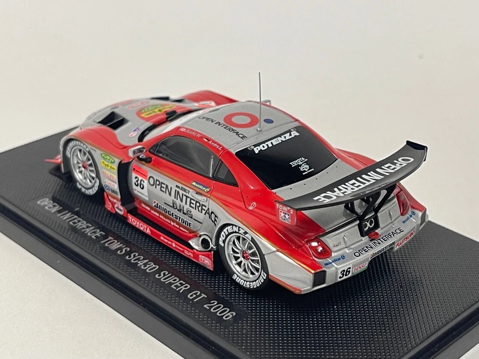 1/43 Ebbro Open Interface Tom's Lexus SC 430 JGTC 2006 car #36 #804 CS1098 - Image 2 of 4