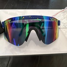 PlT VlPER SPORT GOGGLES UV400 POLARIZED SUNGLASSES ORIGINAL UNISEX OUTDOOR TR90