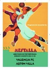 2023-24 Valencia v Aston Villa Souvenir Friendly Programme in Spain 5 Aug  2023