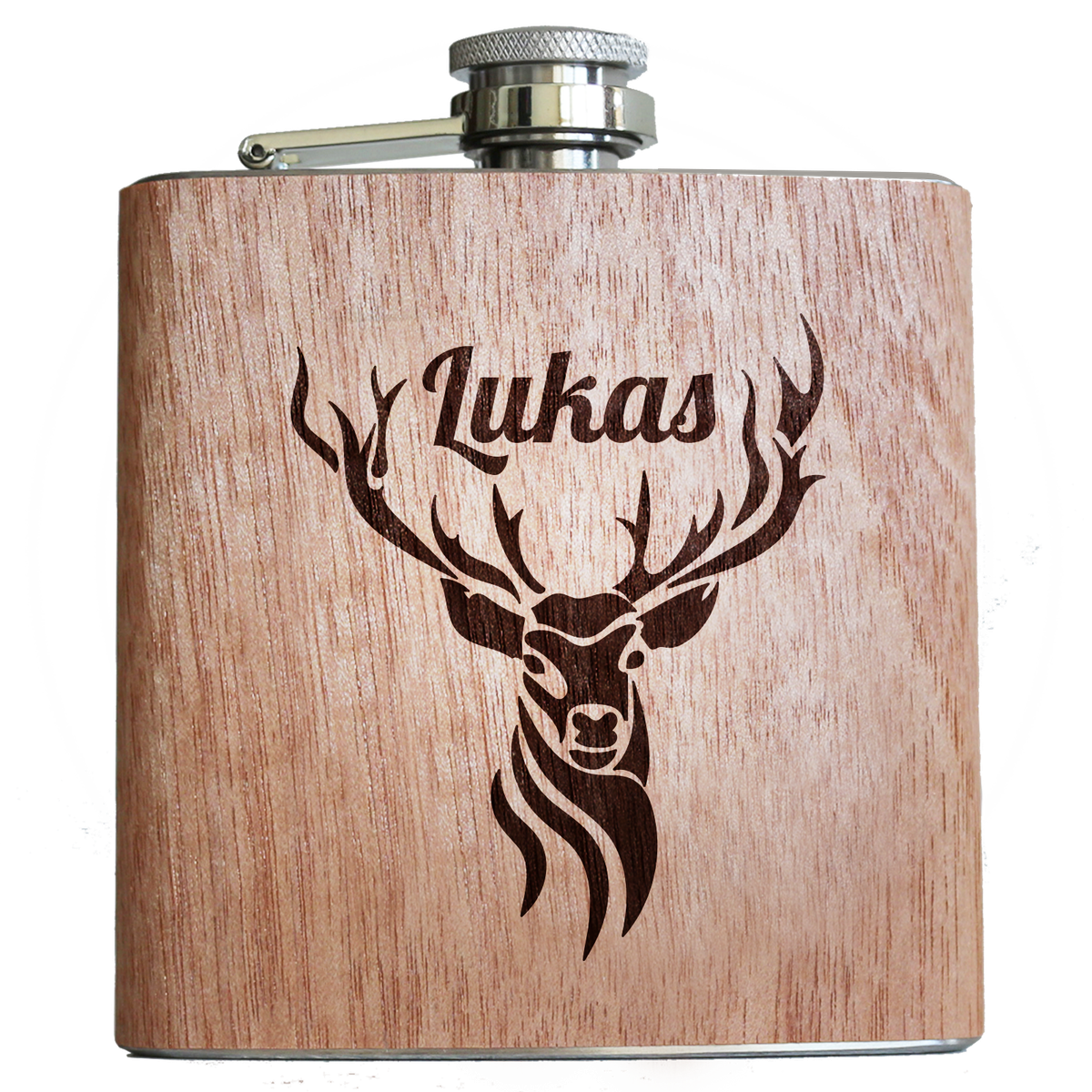 Trauzeugen Geschenk Set - Personalisierter Flachmann Mit Gravur