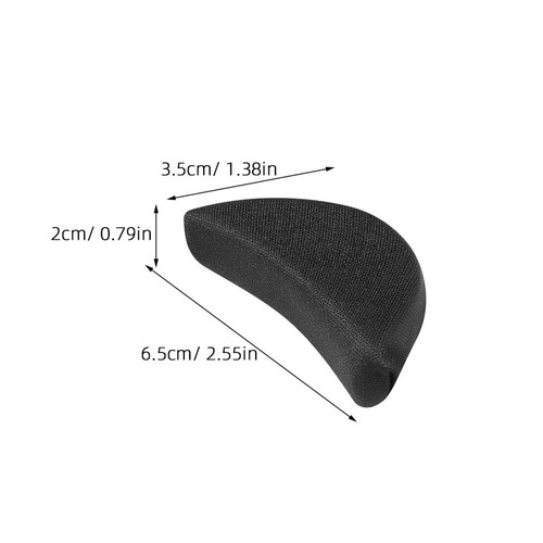2 Pairs Toe Plug Shoe Inserts for Women Sponge Shoe Filler Shoes Too Big Inserts - Picture 5 of 9