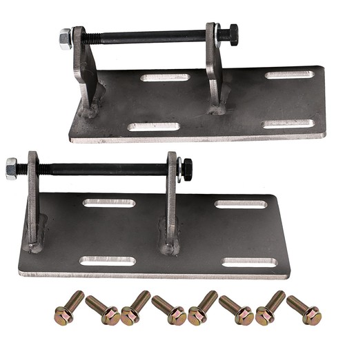 x2 Engine Swap Conversion Adapter Plate Engine Mount for Chevy LQ4 LQ9 4.8L 5.3L - Picture 6 of 11