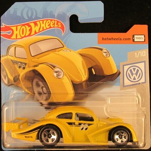 Hot Wheels Volkswagen Käfer Racer YELLOW VW Beetle #46 ...