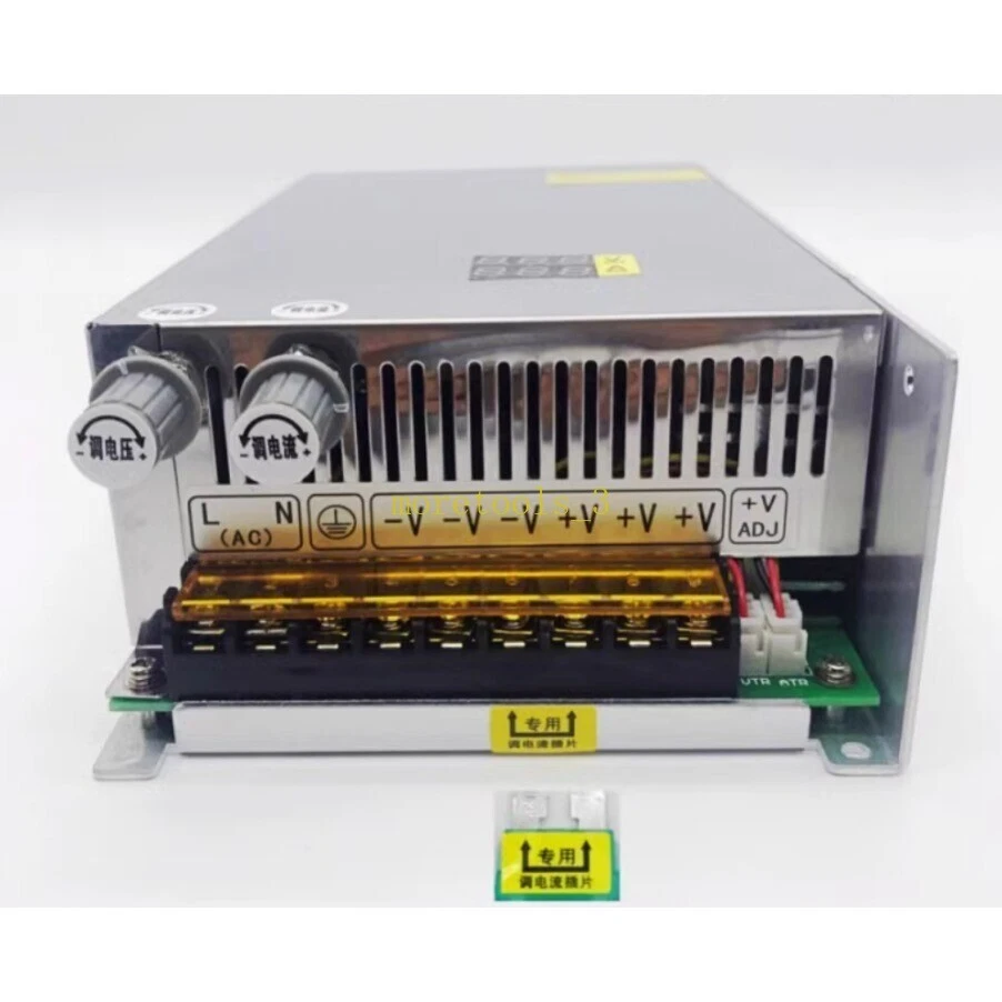 Metal Power Supply Switching Adapter Adjustable Voltage Current 50-60HZ 1000W-- - Image 3 of 4