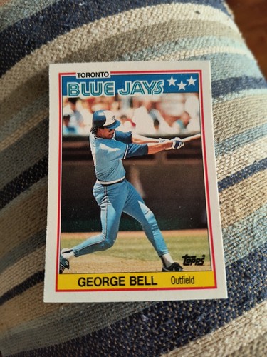 GEORGE BELL 1988 TOPPS AMERICAN UK MINIATURE #3 FREE SHIPPING | eBay