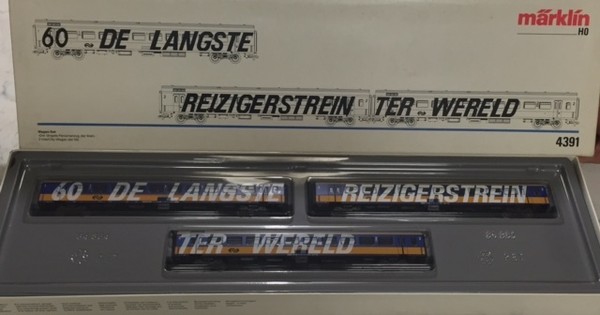 Set Marklin HO #4391 Set Vagones Intercity "Longest NS Passenger Train"NUEVO/NEW