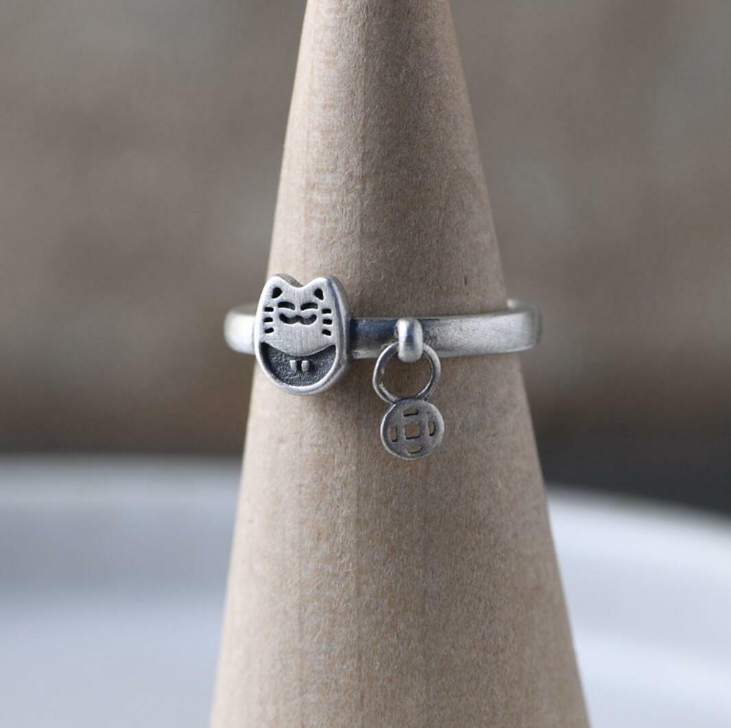 925 Sterling Silver For Women Jewelry Lucky Maneki Neko