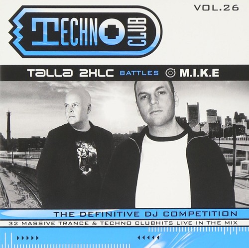 TECHNO CLUB VOL. 26 - TALLA 2XLC BATTLES M.I.K.E. - VERSCHWEISST - RARITÄT !!!