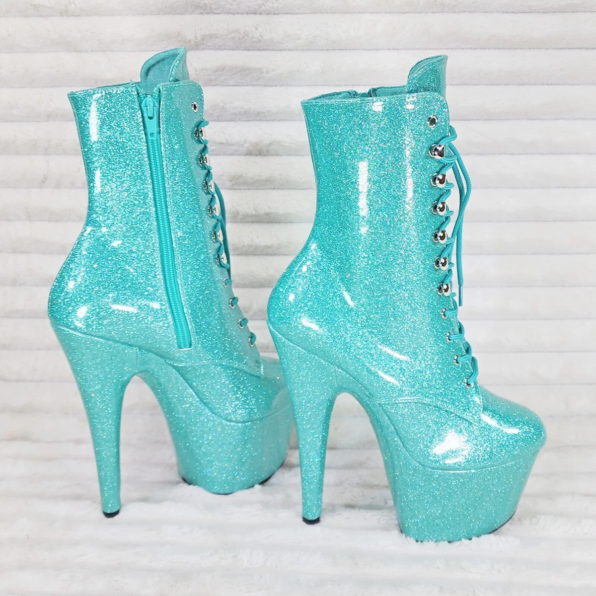 Aqua blue boots deals
