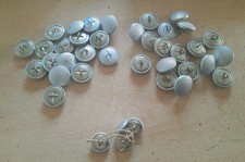 Bundeswehr BW Offz Knöpfe dicker Rand 21+17 mm Konvolut Heer Luftwaffe Uniform