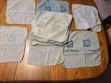 15 Vintage GM Original Shop Rags. Various Condition. All Readable. 