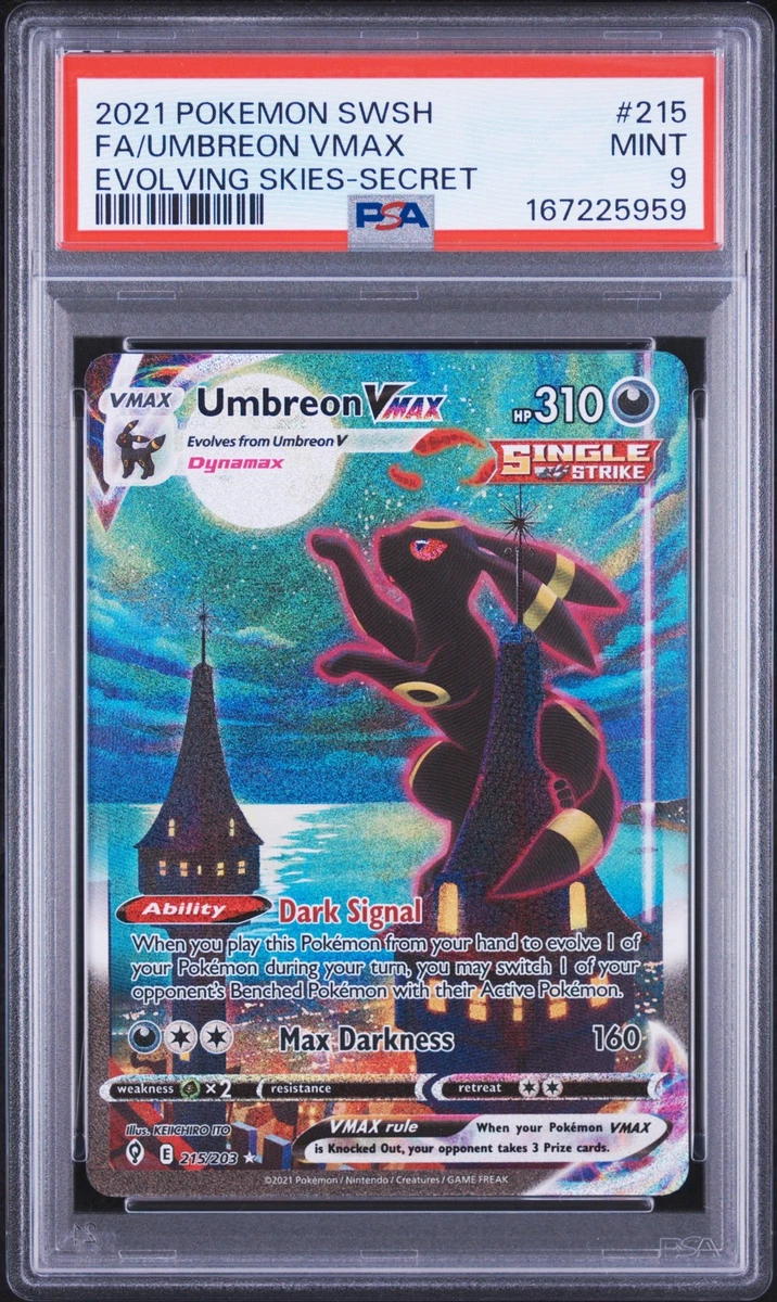 Umbreon VMAX 215/203 SWSH07: Evolving Skies - огромный выбор по