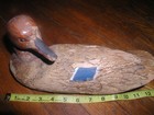 VINTAGE DUCK DECOY,BLUE WING TEAL,PRIMITIVE,EASTERN SHORE OF VIRGINIA,13",LIGHT