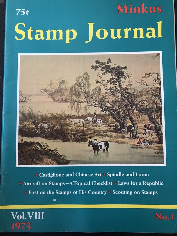 Minkus Stamp Journal 1973 Volume VIII Number 1