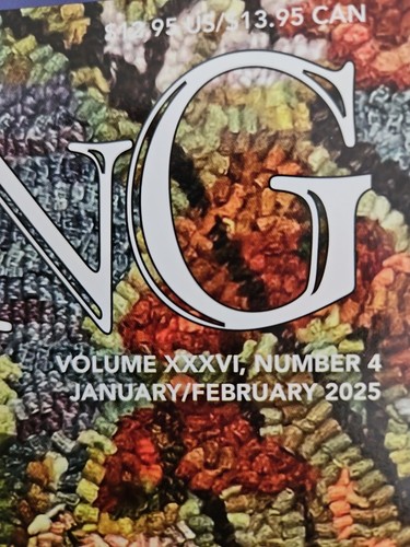 Rug Hooking Magazine Vol. XXXVI No. 4 Jan/Feb 2025 Mug-Rugs Transferring Pattern - Foto 3 di 9
