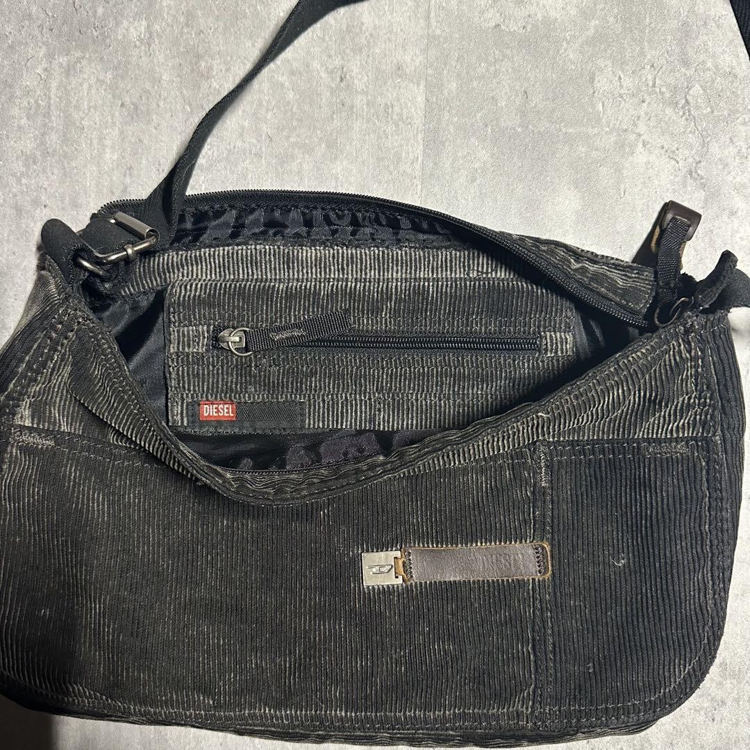 バッグ diesel archive washed shoulder bag Vintage Diesel Archive Shoulder Bag, in Light Khaki / Beige