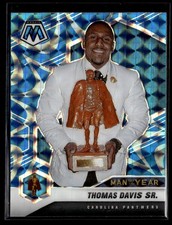 2021 Panini Mosaic Football Blue Reactive #268 Thomas Davis Sr