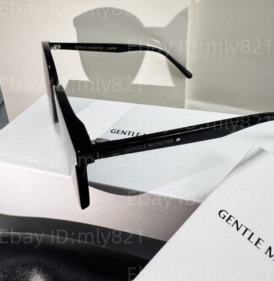 GentleMonster MyMa 01 Sunglasses Black Frame Black Lenses | eBay UK