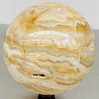 Natural thousand-layer agate crystal ball healing 5420G — photo 1