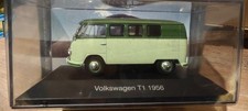 Modellauto VW 1956 Volkswagen T1 hellgrün/dunkelgrün OVP mit Vitrine