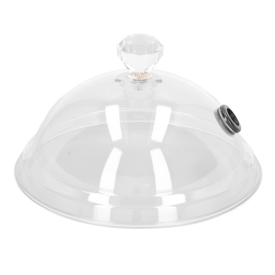 Smoke Dome Cover for Kitchen Acrylic Cloche Lid Smoke Infuser 25cm Diameter - Изображение 4 из 4