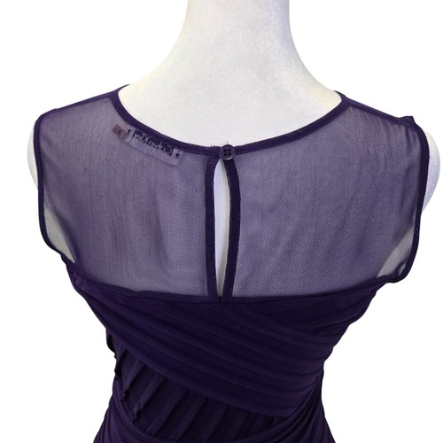 Calvin Klein Pleated Bandage Bodycon Dress Size 2 - Picture 5 of 8