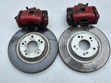 KIT FRENO ANTERIORE HONDA CIVIC TYPE R FN2 MK8 TYPE S PINZA DISCHI PASTIGLIE AGGIORNAMENTO