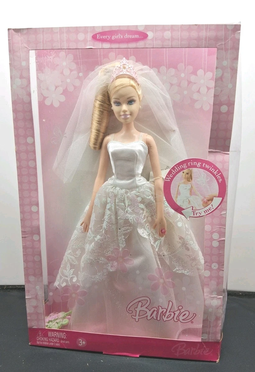 Mattel Barbie 2006 Year Manufactured Bridal Barbie Dolls & Doll