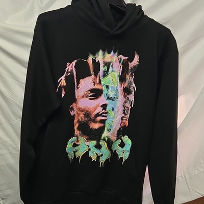 Vlone Fighting Demons 999 Acid Juice WRLD Hoodie Size Medium