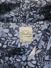 Mens Blue Print XL Calloway Golf Shirt — photo 2