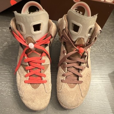  Air Jordan 6 Retro Travis Scott British Khaki DH0690-200 Sneaker