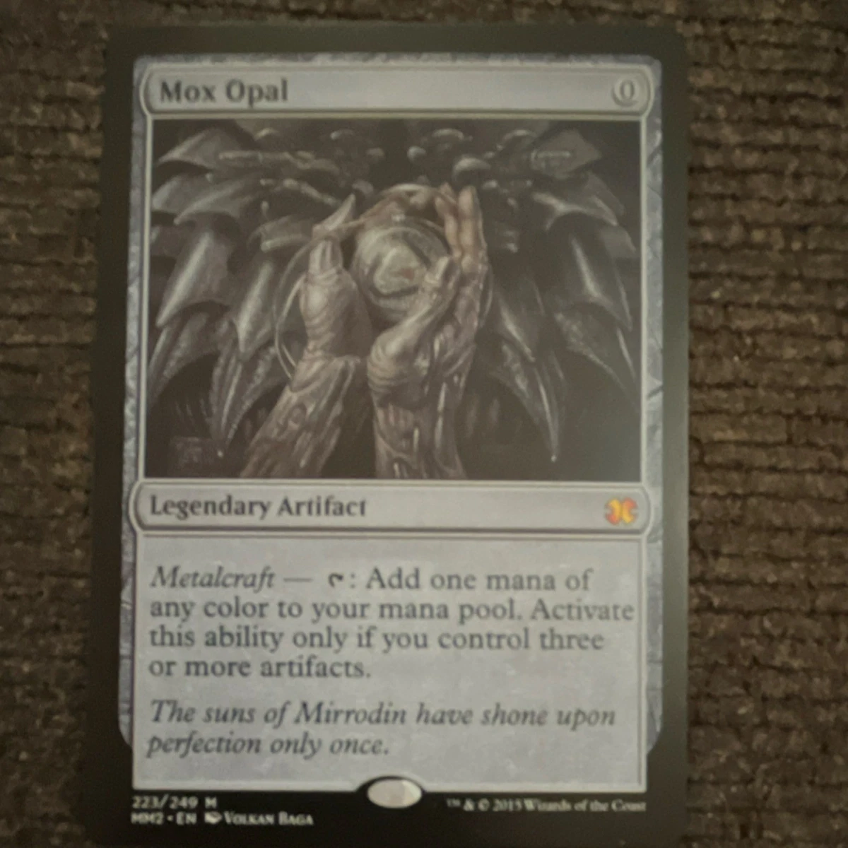 Mox Opal Magic: The Gathering Trading Card Games Individual