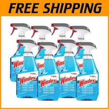 Windex Glass Cleaner - Streak-Free Shine, 32oz (Pack of 8)