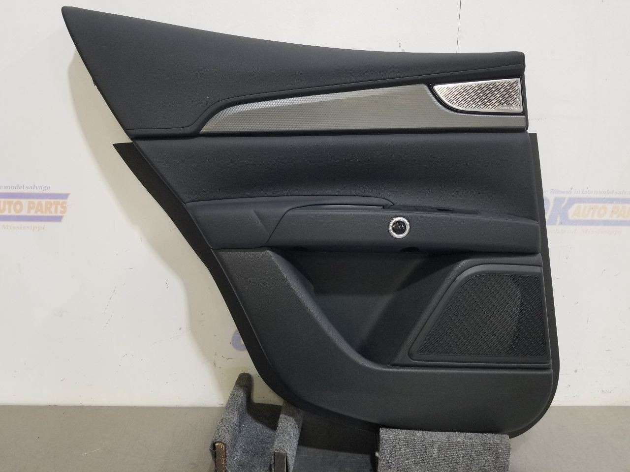 23 2023 MASERATI GRECALE DOOR TRIM PANEL REAR LEFT DRIVER BLACK 