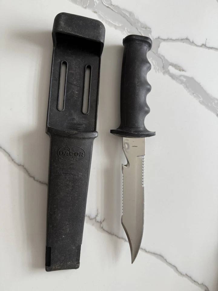 Cuchillo de Buceo Dacor Vintage Modelo 950 Nuevo Foto 2 de 2