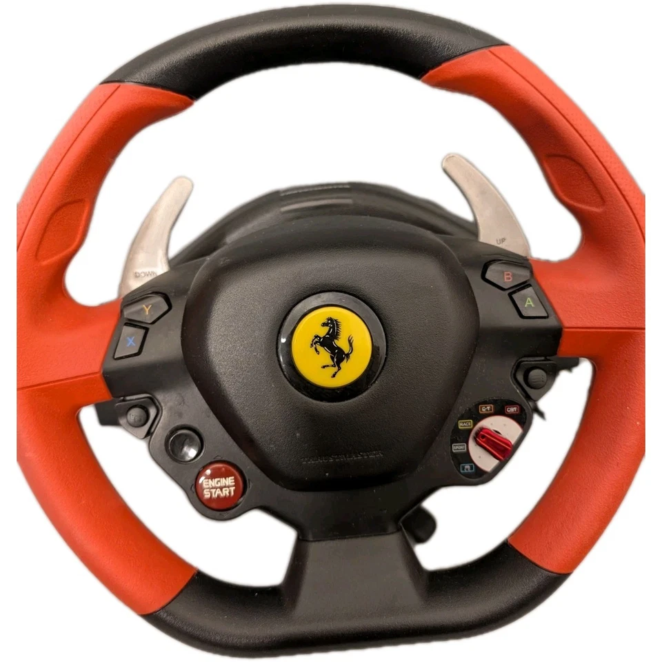Thrustmaster Ferrari 458 Spider Racing Wheel Lenkrad Pedale Xbox One Series X/S - Bild 2 von 4
