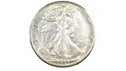 1939 D Walking Liberty Half Dollar - AU-BU
