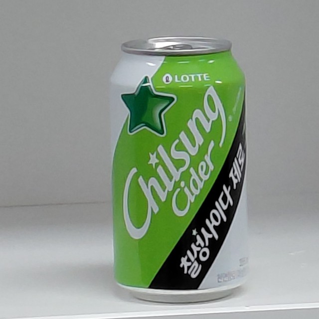 Chilsung Cider Can Empty 355ml.