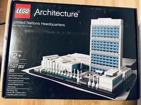 LEGO Architecture United Nations Headquarters #21018 Box Open - BRICKS SEALED