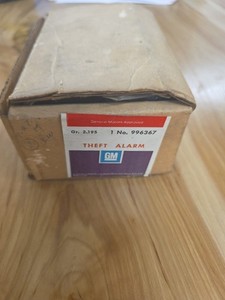 NOS GM 996367 Theft Alarm Gr 2.195 THEFT ALARM KIT. NEW OLD STOCK.